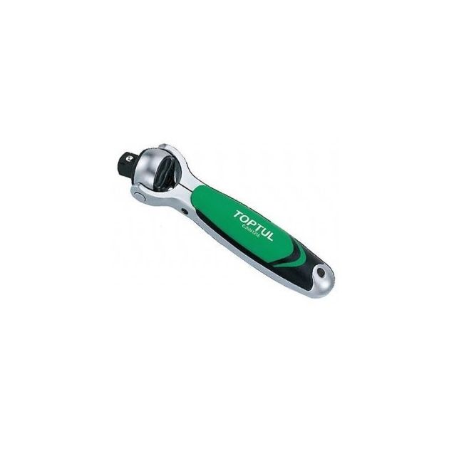 Трещотка 3/8", битодержатель с шарниром (360°) 72 з. TOPTUL, фото  | SNABZHENIE.com.ua