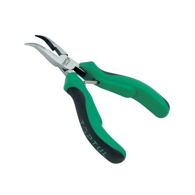Плоскогубцы TOPTUL 5" с удлиненными губками (модель DFBK2205), фото  | SNABZHENIE.com.ua
