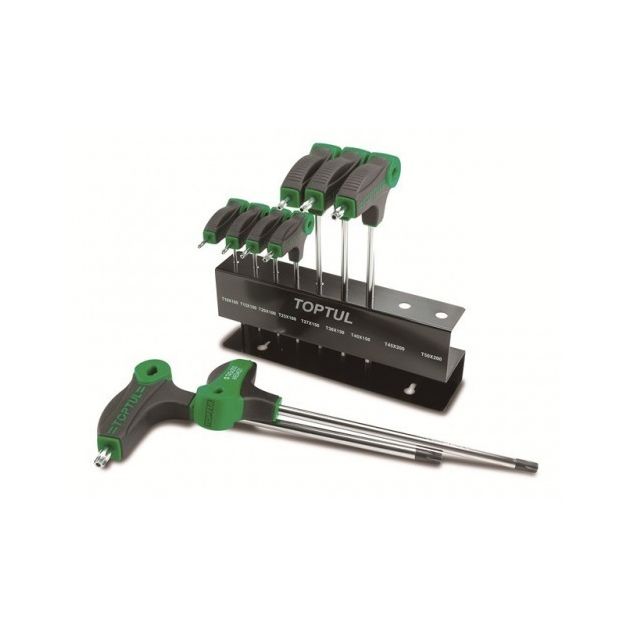 Набор TORX ключей L-образных T10-T50, 9 ед. TOPTUL (GAAX0901), фото  | SNABZHENIE.com.ua