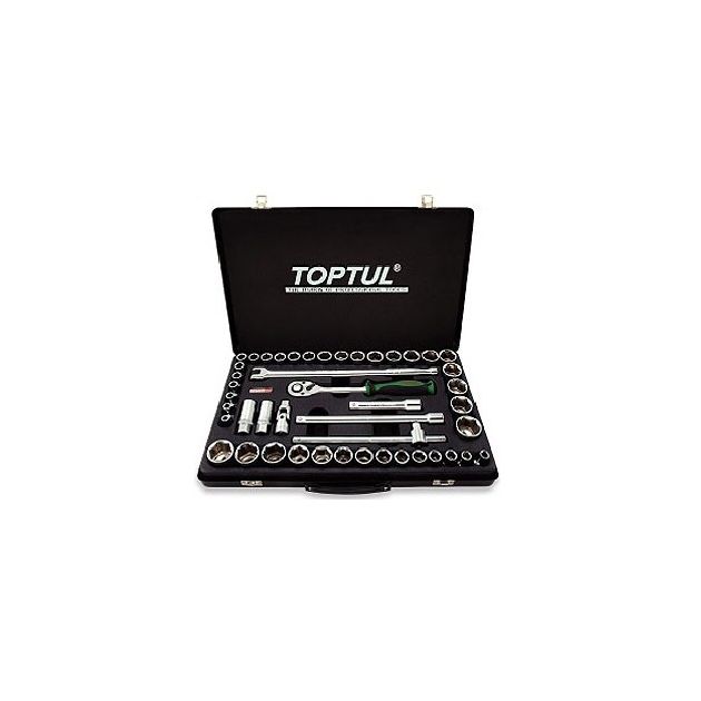 Набор инструментов TOPTUL 1/2" (46 ед.) GCAD4601, фото  | SNABZHENIE.com.ua