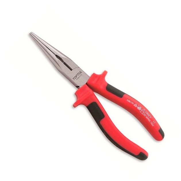 Диэлектрические плоскогубцы удлиненные 8" 1000V TOPTUL (DGBB2108), фото  | SNABZHENIE.com.ua
