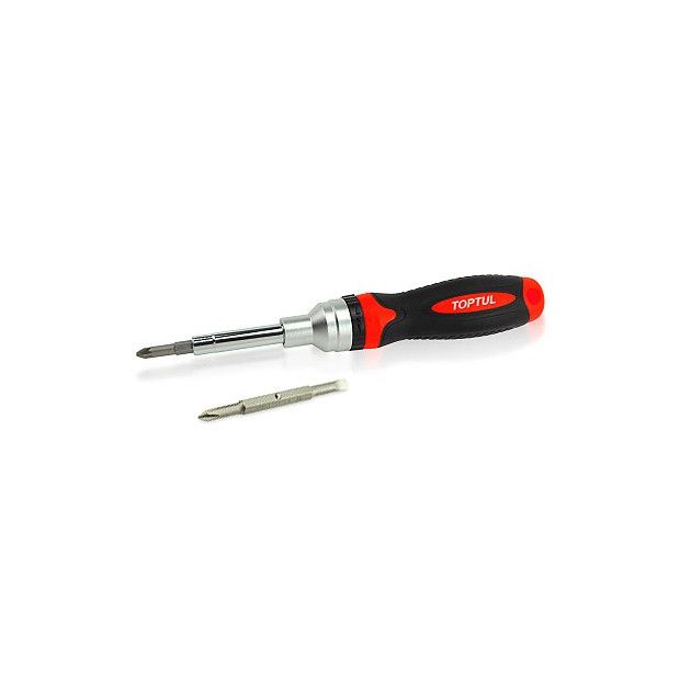 Отвертка трещоточная 7 в 1 TOPTUL GAAR0402, фото  | SNABZHENIE.com.ua