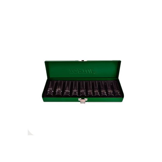 Набор ударных головок 1/2" 10-24 мм, 15 шт. TOPTUL (GDAD1501), фото  | SNABZHENIE.com.ua