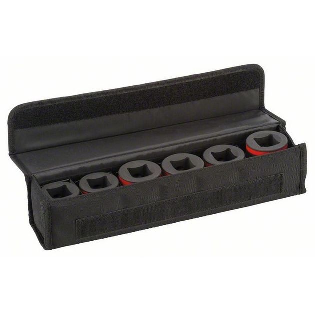 Набор ударных головок 24-41 мм, 1/2", 6 шт., BOSCH (2608551105), фото  | SNABZHENIE.com.ua