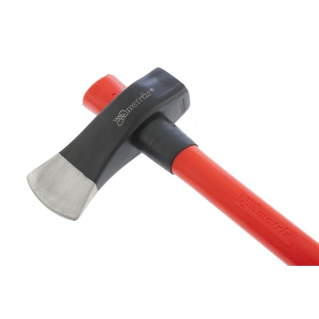 Колун 2700 г с фиберглассовым обрезиненным топорищем 900 мм MATRIX, фото , изображение 2 | SNABZHENIE.com.ua