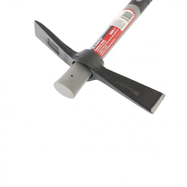 Кирка 500 г, двухплоскостная, фибергласовая рукоятка 385 мм MATRIX, фото , изображение 2 | SNABZHENIE.com.ua