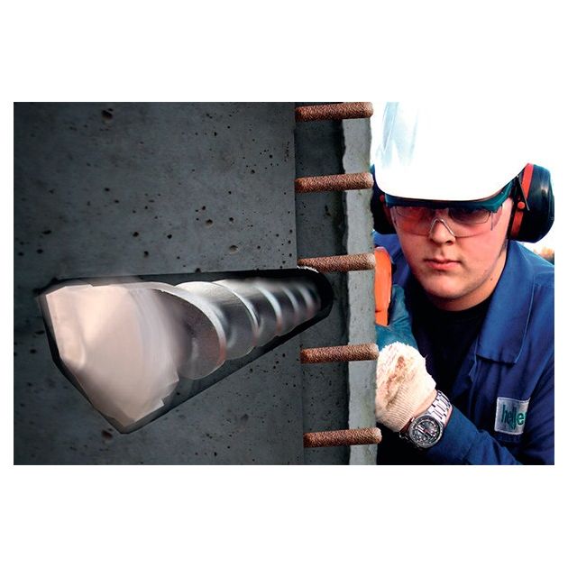 Бур HELLER Bionic SDS-plus 8x100x160 мм (19457), фото , изображение 3 | SNABZHENIE.com.ua