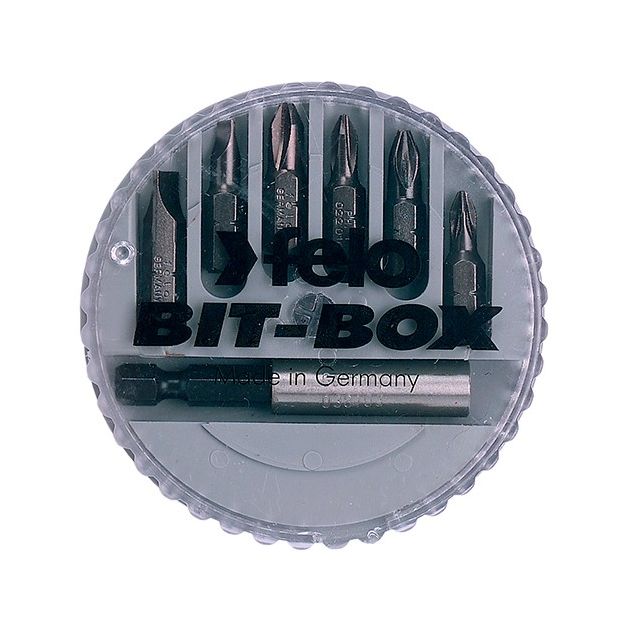 Набор бит 25 мм TORX10; TORX15; TORX20; TORX25; TORX30; TORX40; + магнитный держатель; 1/4"; С 6,3; 7шт; IP FELO (02397461), фото  | SNABZHENIE.com.ua