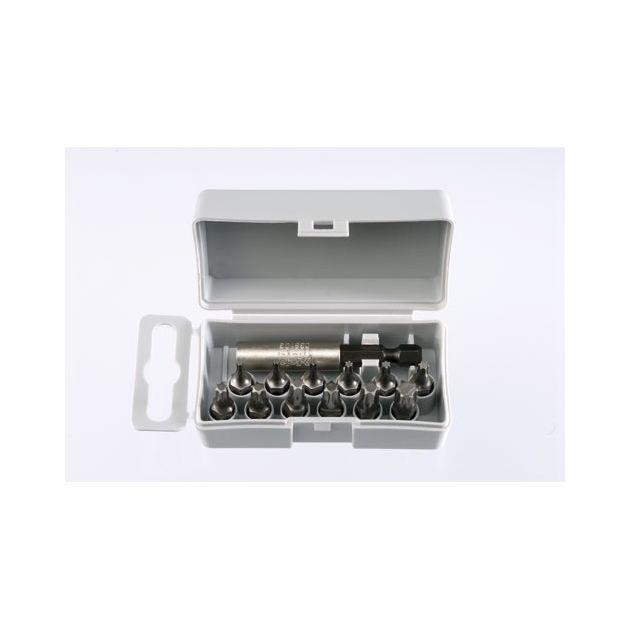 Набор бит 25 мм TORX06-TORX40 + магнитный держатель, 1/4", С 6,3; 13шт; FELO (02691016), фото  | SNABZHENIE.com.ua