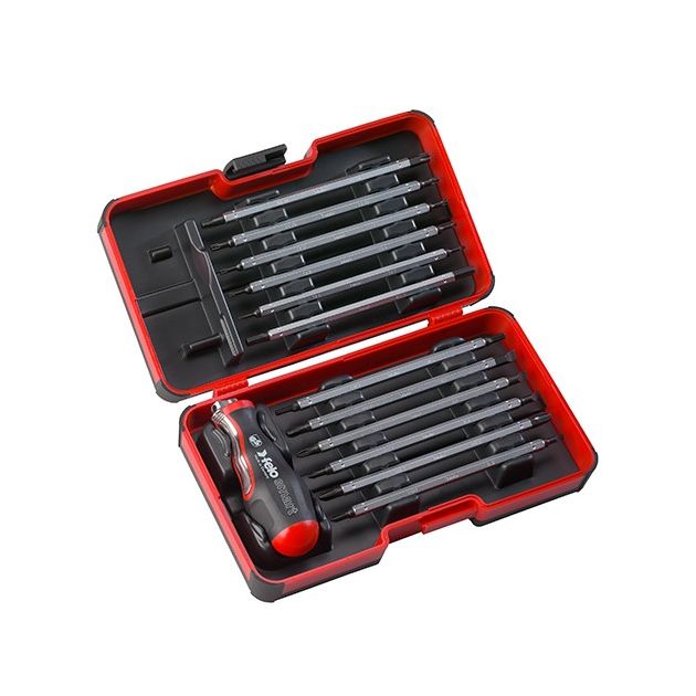 Набор отверток в чехле SMART Box SL, PH, PZ, Torx, SW + спецручка FELO (06081306), фото  | SNABZHENIE.com.ua