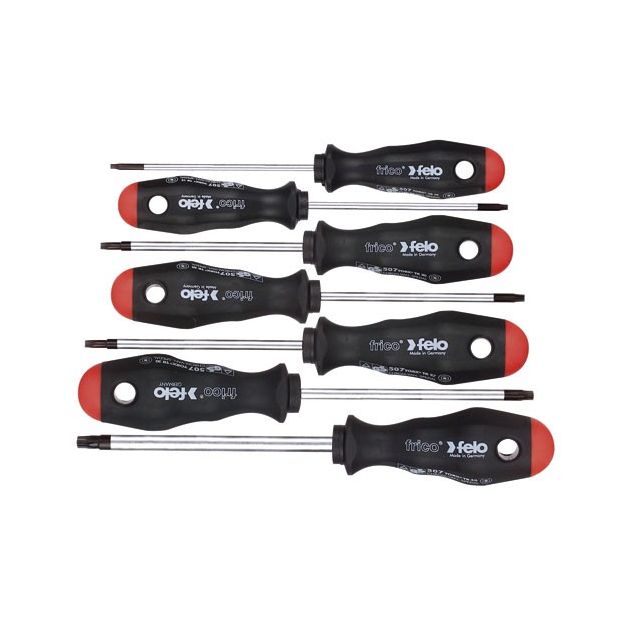Набор отверток FRICO Torx 6-30, CrV сталь, 2-комп. ручка FELO, фото  | SNABZHENIE.com.ua