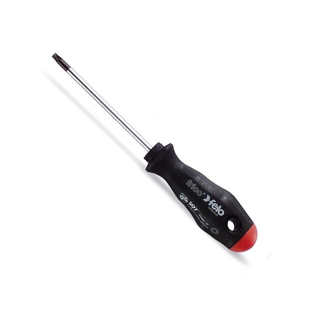Отвертка слесарная TORX TR 10 100х80 мм, FRICO, CrMoV, 2-комп. ручка, фото  | SNABZHENIE.com.ua