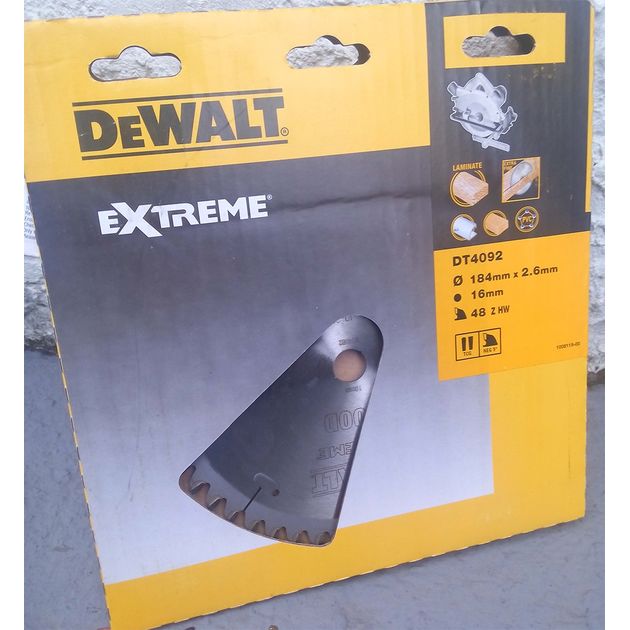 Пильный диск DeWALT 184x16 мм для дерева и алюминия, 48 зубьев, фото , изображение 2 | SNABZHENIE.com.ua Пильный диск DeWALT 184x16 мм для дерева и алюминия, 48 зубьев, фото , изображение 2 | SNABZHENIE.com.ua