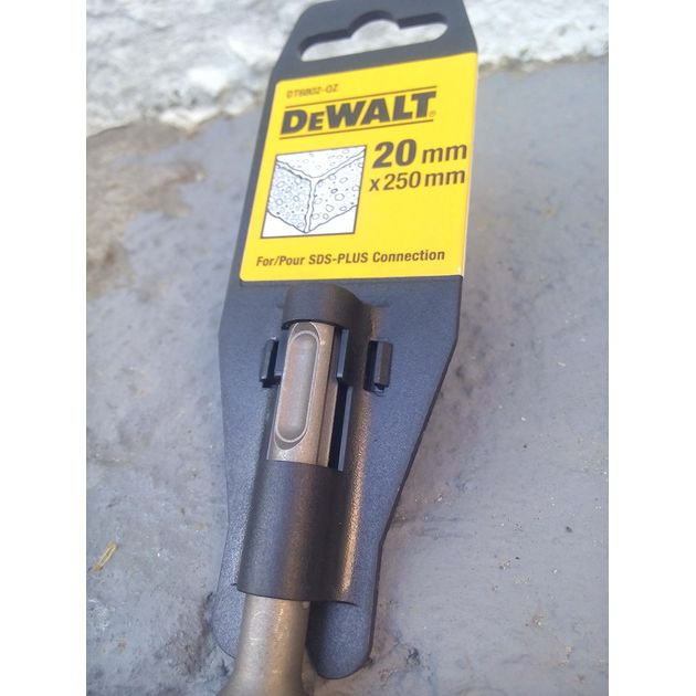 Зубило плоске DeWalt SDS-plus 20 х 250 мм (DT6802), фото , зображення 3 | SNABZHENIE.com.ua