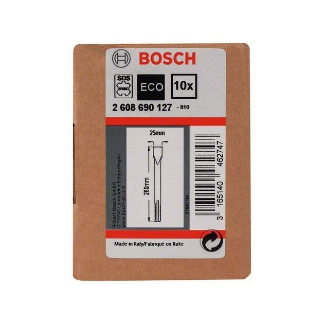 Плоске зубило 400 мм ECO SDS-max 10 шт, BOSCH (2608690237), фото , зображення 2 | SNABZHENIE.com.ua