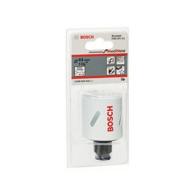 Коронка 44 мм по дереву і металу Progressor BOSCH (2608584632), фото , зображення 2 | SNABZHENIE.com.ua