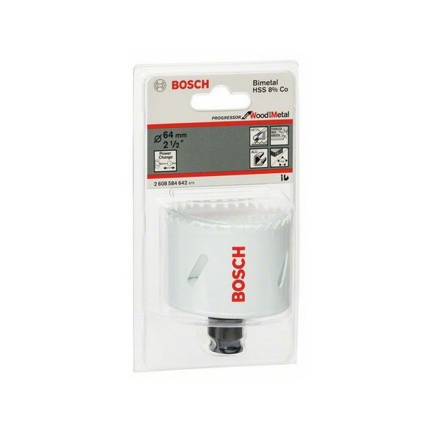 Коронка 64 мм по дереву та металу Progressor BOSCH (2608584642), фото , зображення 2 | SNABZHENIE.com.ua