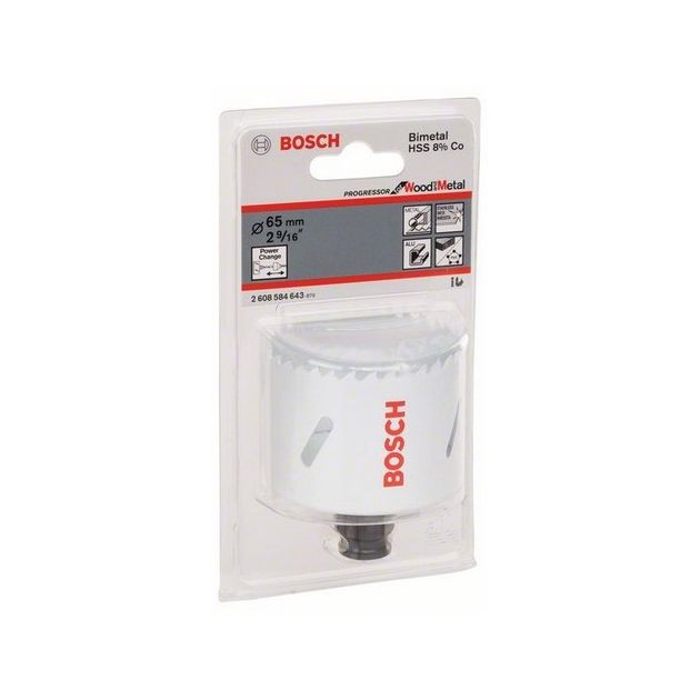 Коронка 65 мм по дереву та металу Progressor BOSCH (2608584643), фото , зображення 2 | SNABZHENIE.com.ua