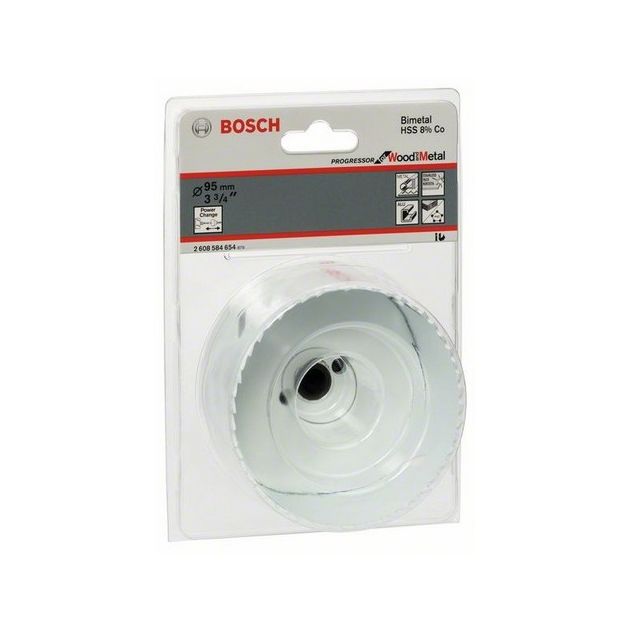 Коронка 95 мм по дереву та металу Progressor BOSCH (2608584654), фото , зображення 2 | SNABZHENIE.com.ua