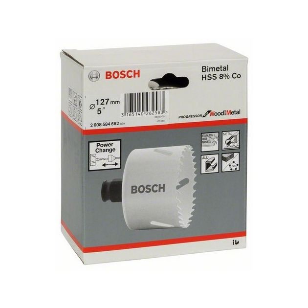 Коронка 121 мм по дереву та металу Progressor BOSCH (2608584662), фото , зображення 2 | SNABZHENIE.com.ua