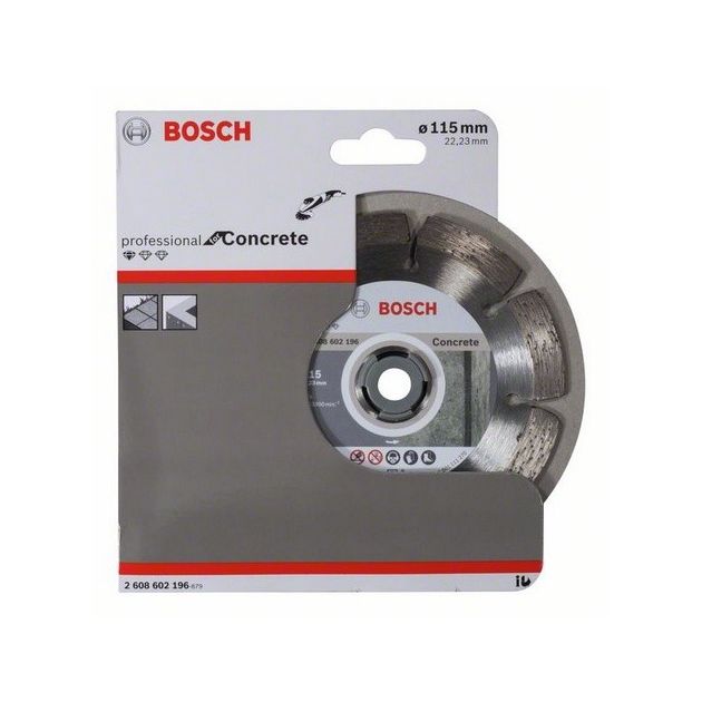 Алмазный отрезной круг 115 мм для бетона Standard BOSCH, фото , изображение 2 | SNABZHENIE.com.ua Алмазный отрезной круг 115 мм для бетона Standard BOSCH, фото , изображение 2 | SNABZHENIE.com.ua