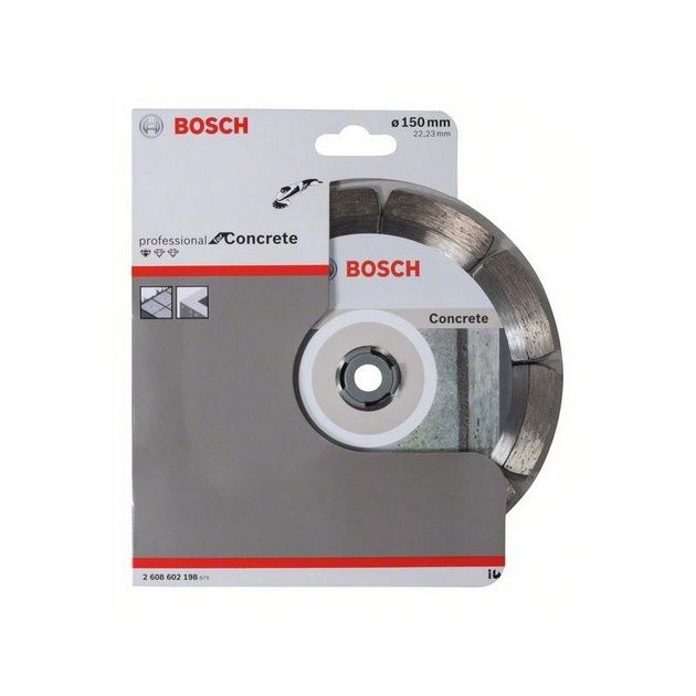 Алмазный отрезной круг 150 мм для бетона BOSCH (2608602198), фото , изображение 2 | SNABZHENIE.com.ua Алмазный отрезной круг 150 мм для бетона BOSCH (2608602198), фото , изображение 2 | SNABZHENIE.com.ua
