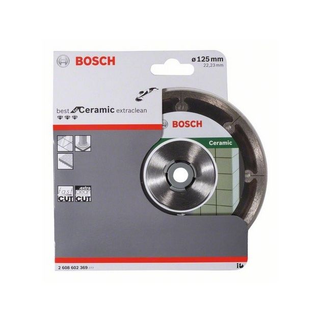 Алмазный круг 125 мм для керамики и мрамора BOSCH (2608602369), фото , изображение 2 | SNABZHENIE.com.ua Алмазный круг 125 мм для керамики и мрамора BOSCH (2608602369), фото , изображение 2 | SNABZHENIE.com.ua