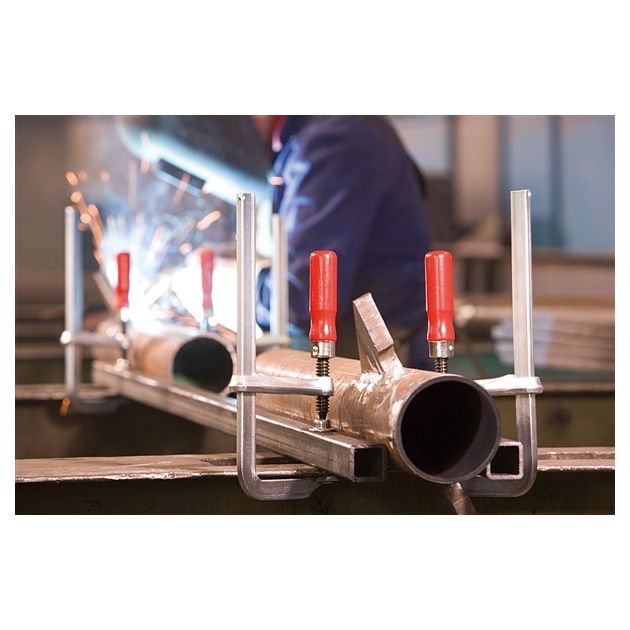Цельнометаллическая струбцина GZ 300 с деревянной ручкой BESSEY, фото , изображение 2 | SNABZHENIE.com.ua Цельнометаллическая струбцина GZ 300 с деревянной ручкой BESSEY, фото , изображение 2 | SNABZHENIE.com.ua