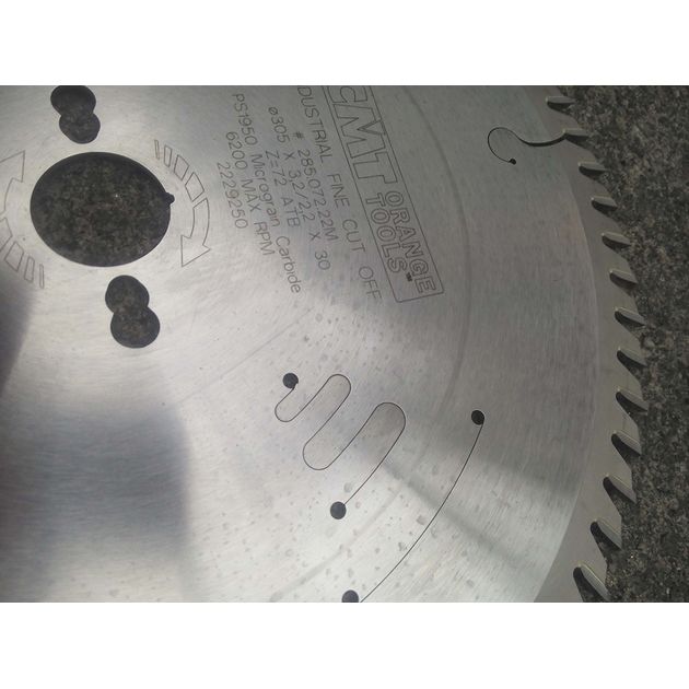 Дисковая пила 305 х 30 мм, Z 72, для древесины, CMT (285.072.22M), фото , изображение 8 | SNABZHENIE.com.ua