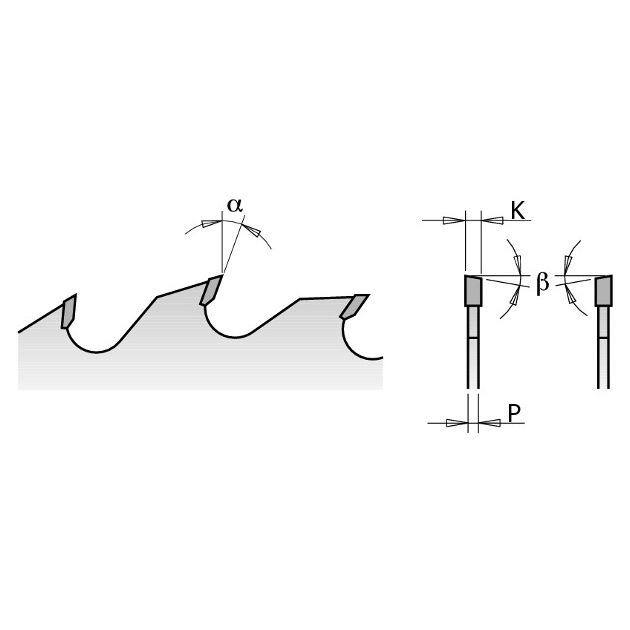 Диск пильный 300 х 30 мм, Z 48, для чистового пиления CMT, фото , изображение 3 | SNABZHENIE.com.ua