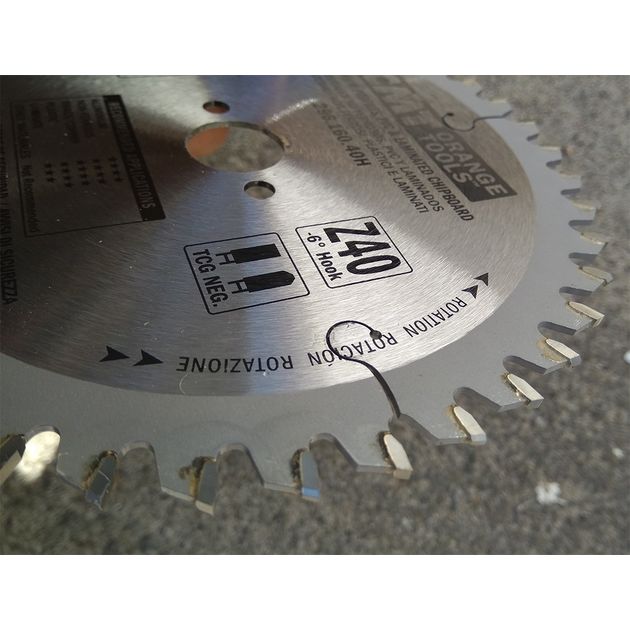 Диск пильний 160 х 20 мм, Z 40, для кольорових металів та ламінованих панелей CMT (296.160.40H), фото , зображення 9 | SNABZHENIE.com.ua Диск пильний 160 х 20 мм, Z 40, для кольорових металів та ламінованих панелей CMT (296.160.40H), фото , зображення 9 | SNABZHENIE.com.ua