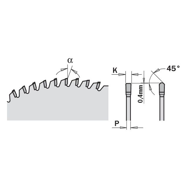 Дисковая пила 300 х 30 мм, Z 84 для искусственного камня CMT, фото , изображение 2 | SNABZHENIE.com.ua