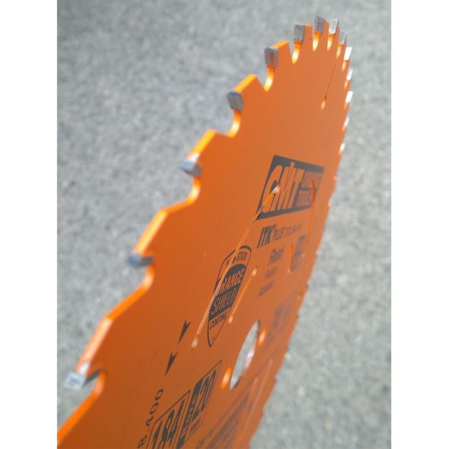 Диск пильний 184 х 20 мм, Z 40 з тонким пропилом по дереву для поперечного пилення CMT (272.184.40H), фото , зображення 8 | SNABZHENIE.com.ua