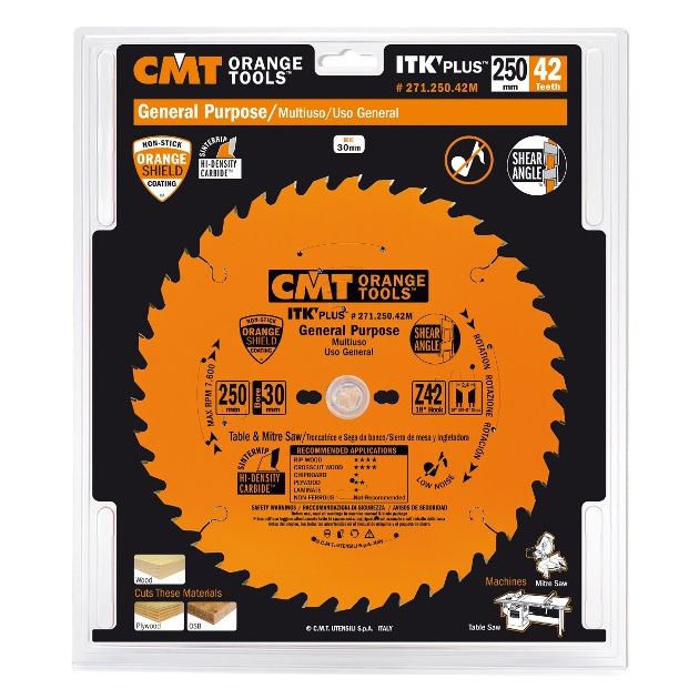 Диск пильный CMT 160x20 мм, Z 56, тонкий пропил по дереву, фото , изображение 3 | SNABZHENIE.com.ua