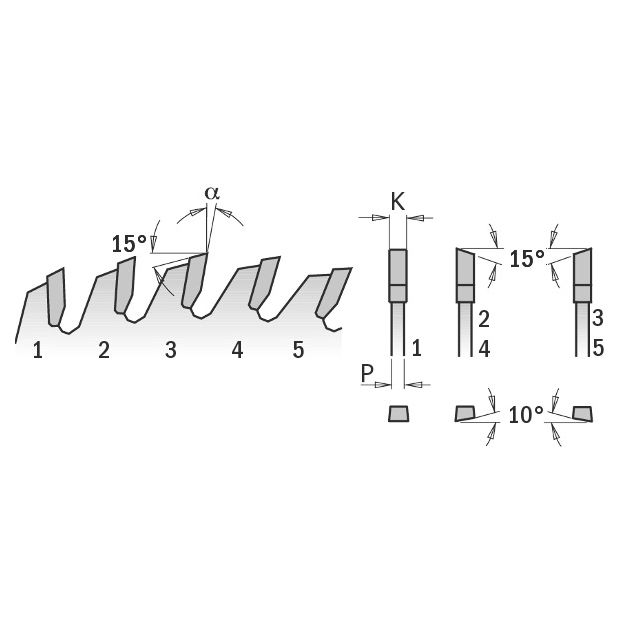 Пила CMT 300x30 мм, Z 100 для чистового поперечного реза, фото , изображение 2 | SNABZHENIE.com.ua