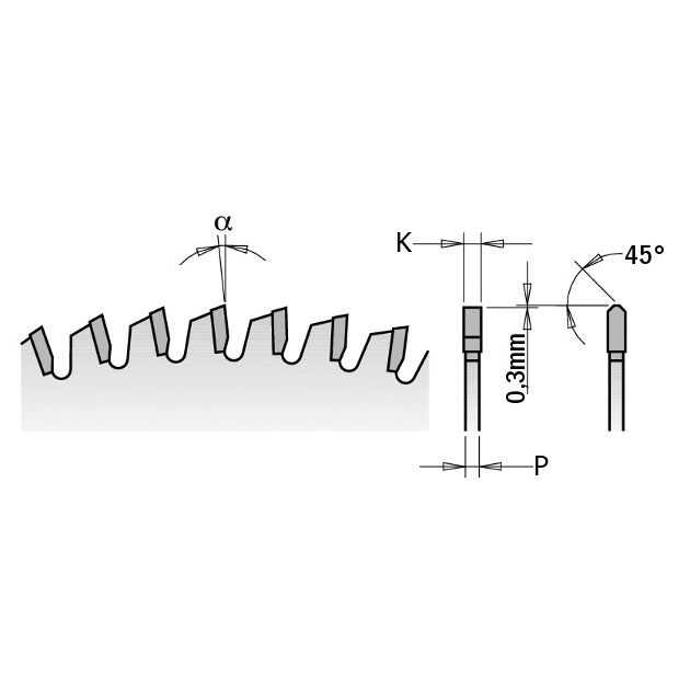 Пила дискова 160 х 20 мм (Virutex), Z 40 для розкриття панельних матеріалів без сколів CMT (281.160.40H), фото , зображення 2 | SNABZHENIE.com.ua Пила дискова 160 х 20 мм (Virutex), Z 40 для розкриття панельних матеріалів без сколів CMT (281.160.40H), фото , зображення 2 | SNABZHENIE.com.ua