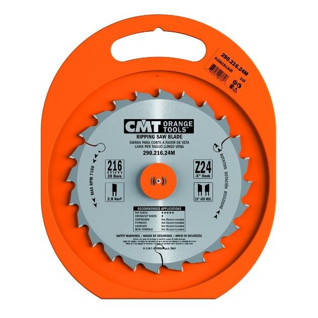 Пила CMT 200x30 мм, Z 24, для ручных циркулярок, фото , изображение 4 | SNABZHENIE.com.ua