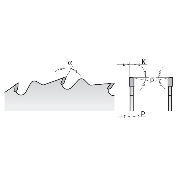 Пила CMT 220x30 мм, Z24 для ручных циркулярок (290.220.24M), фото , изображение 2 | SNABZHENIE.com.ua