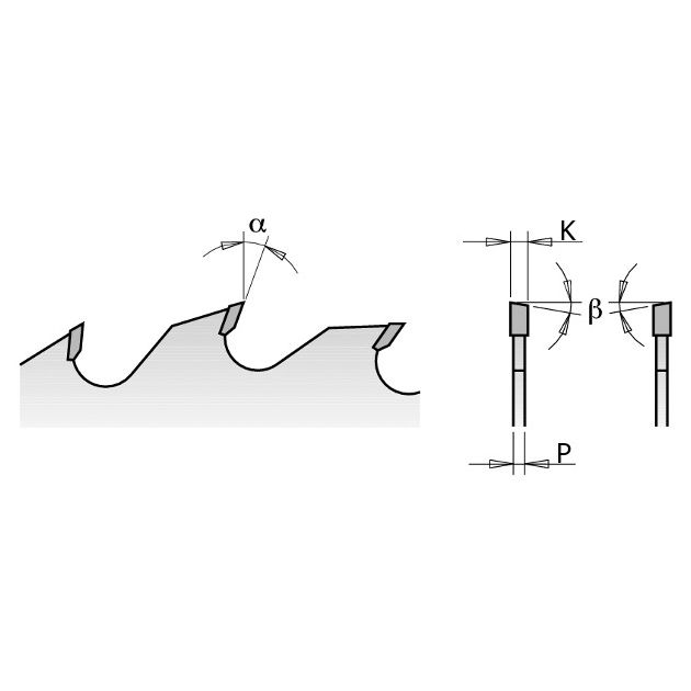 Дисковая пила CMT 254 x 30 мм, Z 60, универсальная для пиления, фото , изображение 2 | SNABZHENIE.com.ua