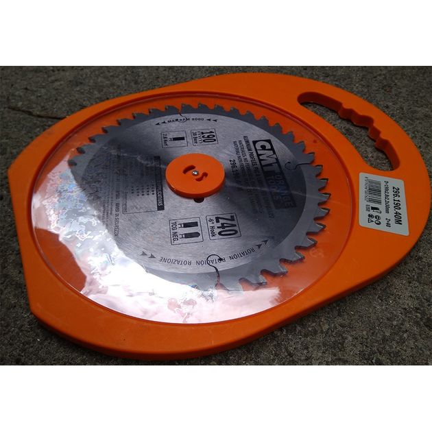 Дисковая пила 190x30 мм, Z 40 для цветных металлов и пластика CMT, фото , изображение 5 | SNABZHENIE.com.ua Дисковая пила 190x30 мм, Z 40 для цветных металлов и пластика CMT, фото , изображение 5 | SNABZHENIE.com.ua