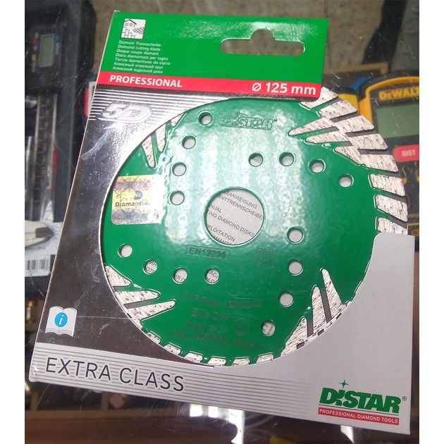 Круг алмазный DISTAR Turbo Elite Duo 125мм Z4 10/22,23 (10115040010), фото , изображение 3 | SNABZHENIE.com.ua