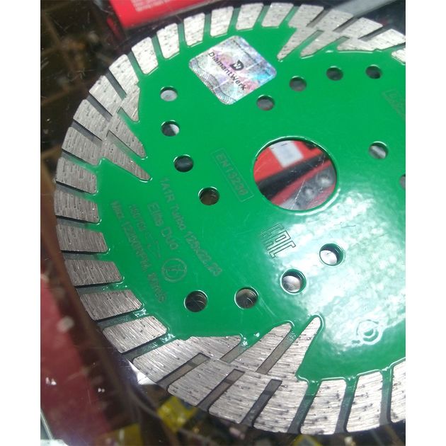 Круг алмазный DISTAR Turbo Elite Duo 125мм Z4 10/22,23 (10115040010), фото , изображение 5 | SNABZHENIE.com.ua