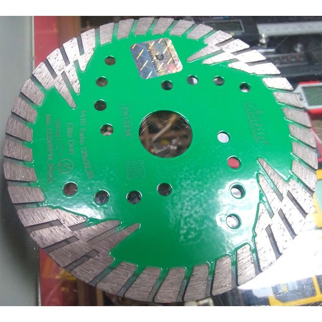 Круг алмазный DISTAR Turbo Elite Duo 125мм Z4 10/22,23 (10115040010), фото , изображение 6 | SNABZHENIE.com.ua