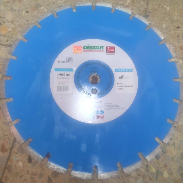 Диск алмазний відрізний сегментний DISTAR Classic Plus 400 x 3,5/2,5 x 25,4-11,5-24-ARP 40 x 3,5 x 8+2 1A1RSS/C1-W R190 (12185004026), фото , зображення 2 | SNABZHENIE.com.ua Диск алмазний відрізний сегментний DISTAR Classic Plus 400 x 3,5/2,5 x 25,4-11,5-24-ARP 40 x 3,5 x 8+2 1A1RSS/C1-W R190 (12185004026), фото , зображення 2 | SNABZHENIE.com.ua