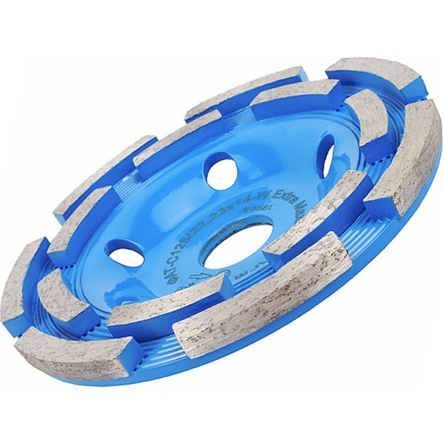 Чашка (фреза) алмазна торцева ФАТ-С 150 / 22,23 x 16-W Extra для шліфування без охолодження водою для УШМ, DISTAR (16915028012), фото , зображення 4 | SNABZHENIE.com.ua