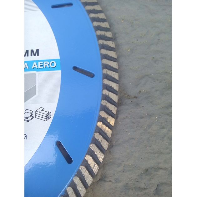 Круг алмазный отрезной DISTAR Turbo Extra Aero 230 x 2,6 x 10 мм, фото , изображение 3 | SNABZHENIE.com.ua