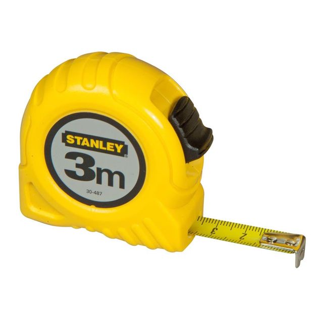Рулетка STANLEY 3 м х 12,7 мм в пластиковом корпусе (0-30-487), фото , изображение 2 | SNABZHENIE.com.ua Рулетка STANLEY 3 м х 12,7 мм в пластиковом корпусе (0-30-487), фото , изображение 2 | SNABZHENIE.com.ua