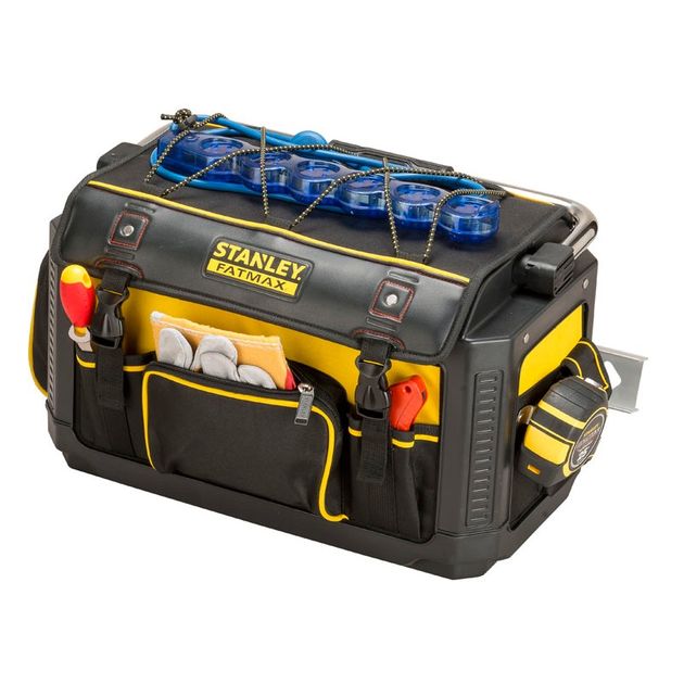 Сумка FatMax из пластика и ткани, 490x280x310 мм (20'') STANLEY, фото , изображение 4 | SNABZHENIE.com.ua Сумка FatMax из пластика и ткани, 490x280x310 мм (20'') STANLEY, фото , изображение 4 | SNABZHENIE.com.ua