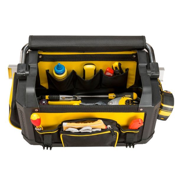 Сумка FatMax из пластика и ткани, 490x280x310 мм (20'') STANLEY, фото , изображение 5 | SNABZHENIE.com.ua Сумка FatMax из пластика и ткани, 490x280x310 мм (20'') STANLEY, фото , изображение 5 | SNABZHENIE.com.ua