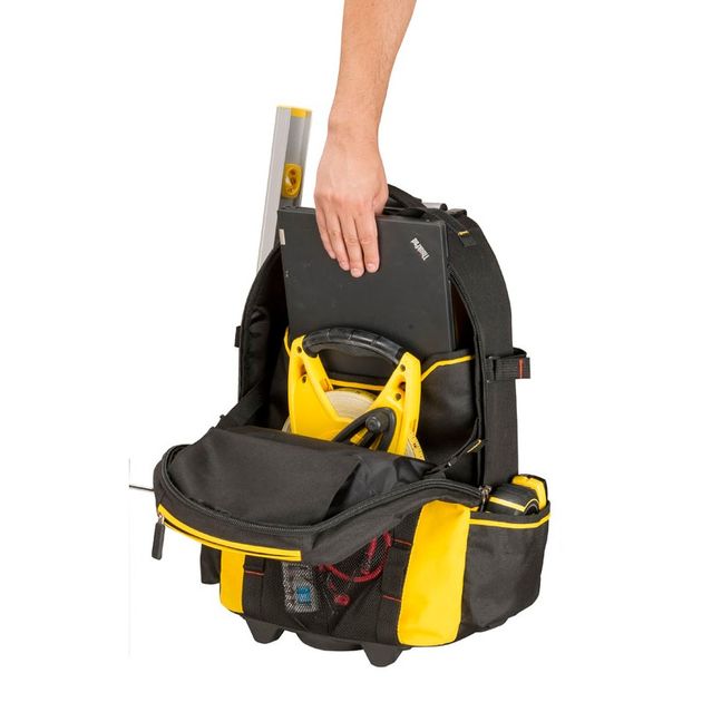 Рюкзак для инструмента FatMax с колесами STANLEY 360x230x540 мм, фото , изображение 3 | SNABZHENIE.com.ua Рюкзак для инструмента FatMax с колесами STANLEY 360x230x540 мм, фото , изображение 3 | SNABZHENIE.com.ua